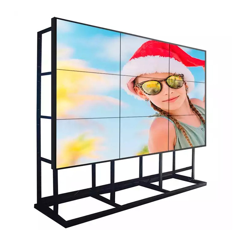 ویڈیو وال ایڈورٹائزنگ کنٹرولر 3x3 Lcd ویڈیو وال